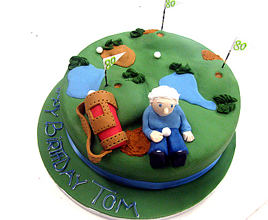 golf cake